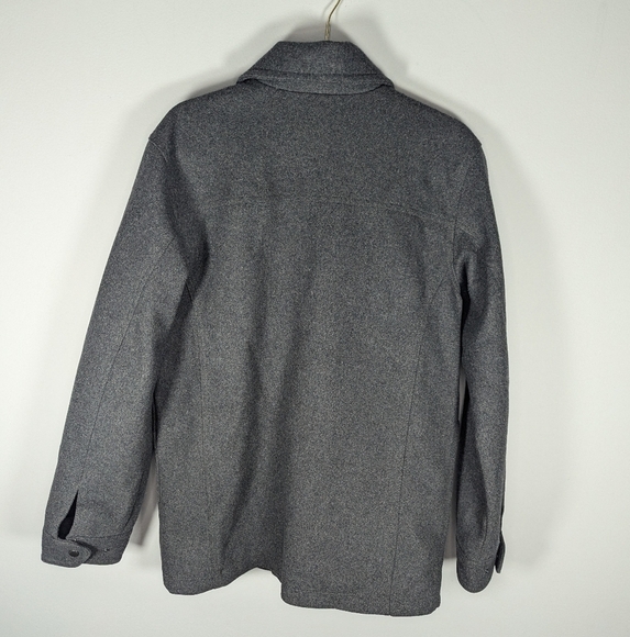 Eddie Bauer Men's Bulman Creek Forester Jacket Coat Dark Charcoal Heather Small - Picture 4 of 5